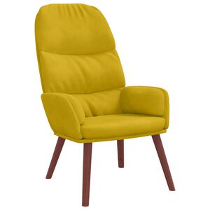 vidaXL Relaxsessel Gelber Samt