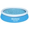 Bestway Fast Set Aufblasbarer Pool Rund 183x51 cm Blau