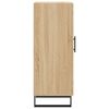 vidaXL Sideboard Sonoma-Eiche 34,5x34x90 cm Holzwerkstoff