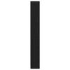 vidaXL B&uuml;cherregal Schwarz Eichen-Optik 60 x 24 x 176 cm Holzwerkstoff