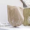 vidaXL Winterschutz fur Pflanzen Beige 2,4 x 2 m Vliesstoff