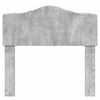 vidaXL Kopfteil Beton Grau 75 cm Holzwerkstoff