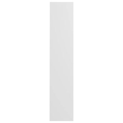 vidaXL Wand-Schuhschrank Weiß 80x18x90 cm Holzwerkstoff