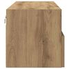 vidaXL TV-Wandschrank Artisan-Eiche 100 x 30 x 30 cm Holzwerkstoff