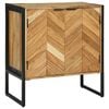 vidaXL Sideboard 70 x 35 x 75 cm Massivholz Akazie
