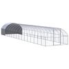 vidaXL Outdoor-H&uuml;hnerstall 3x16x2 m Verzinkter Stahl