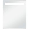 vidaXL Badezimmer-Wandspiegel mit LEDs 50x60 cm