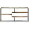 vidaXL Sideboard 150x30x75 cm Altholz