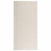 vidaXL Teppich ZIZUR Creme 100x200 cm Jute-Optik Indoor und Outdoor