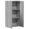 vidaXL Aktenschrank Grau Sonoma 60x32x115 cm Holzwerkstoff