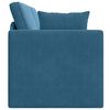 vidaXL Boden-Sofa-Bett Blau 213 x 70 x 77 cm Samt