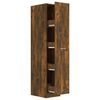 vidaXL Apothekerschrank R&auml;uchereiche 30x42,5x150 cm Holzwerkstoff