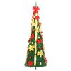 vidaXL Pop-Up-Weihnachtsbaum K&uuml;nstlich 200 LEDs Gr&uuml;n 210 cm