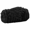 vidaXL Wohndecken 6 pcs Schwarz 150 x 130 cm Fleece
