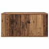 vidaXL Wandmontiertes TV-Regal Altholz 80 x 34,5 x 40 cm Holzwerkstoff