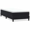 vidaXL Boxspringbett ohne Matratze Schwarz 90x210 cm Samt