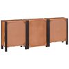 vidaXL Sideboard 3 pcs Braun 55 x 30 x 75 cm Massivholz Akazie