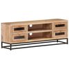 vidaXL TV-Schrank 110x30x40 cm Akazie Massivholz