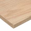 vidaXL Treppenstufen 2 Stk. Unbehandelt 90x25x2 cm Massivholz Eiche
