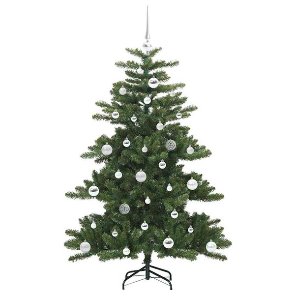 vidaXL K&uuml;nstlicher klappbarer Weihnachtsbaum mit 150 LEDs 150 cm PVC