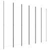 vidaXL 6-tlg. Paravent Wei&szlig; 300x220 cm Stoff