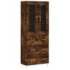 vidaXL Highboard R&auml;uchereiche 69,5x34x180 cm Holzwerkstoff