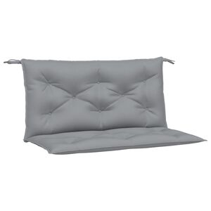 vidaXL Gartenbank-Auflagen 2 Stk. Grau 100x50x7 cm Oxford-Gewebe