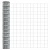 vidaXL Eurozaun 1,4 x 10 m PVC-beschichtetes Eisen