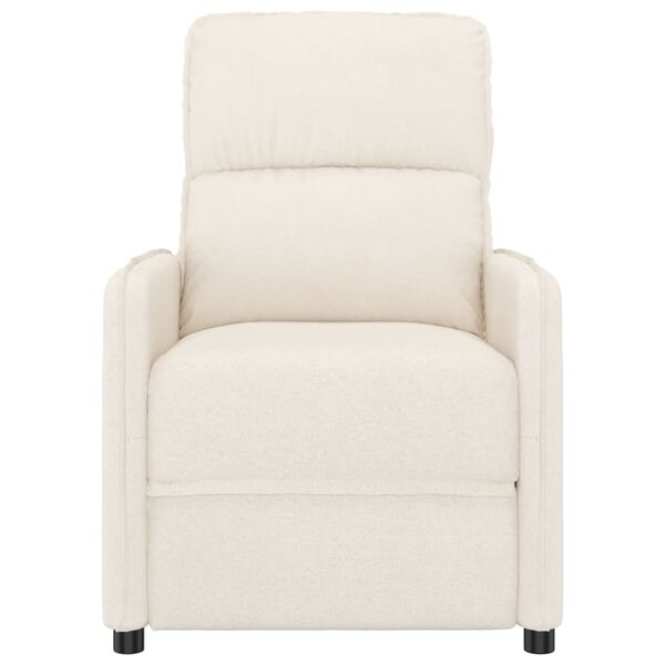 vidaXL Massagesessel Beige Mikrofasergewebe