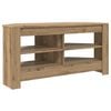 vidaXL EckTVSchrank 102 x 40,5 x 45 cm Artisan-Eiche Holzwerkstoff