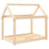 vidaXL Hundebett 101x70x90 cm Massivholz Kiefer
