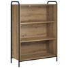 vidaXL B&uuml;cherregal 55,5 x 33 x 174 cm Holzwerkstoff Artisan-Eiche
