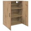 vidaXL Wandschrank 2 pcs Artisan-Eiche 69,5 x 34 x 90 cm Holzwerkstoff