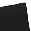 vidaXL Esszimmerst&uuml;hle 2 pcs Schwarz 57 x 67 x 98 cm Stoff