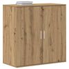 vidaXL Sideboard Artisan-Eiche 79 x 38 x 80 cm Holzwerkstoff