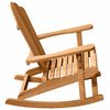 vidaXL Adirondack-Schaukelstuhl 2 pcs Braun 100 x 77 x 99 cm