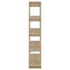 vidaXL Bücherregal/Raumteiler Sonoma-Eiche 100×30×160 cm