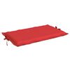 vidaXL Sonnenliegen-Auflage Rot 186x58x4 cm Oxford-Gewebe
