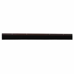 vidaXL Aufsteck T&uuml;rb&uuml;rstendichtungen 2 Stk. 100 cm Aluminiumlegierung