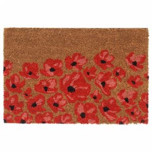vidaXL Fu&szlig;matte Natur 40x60 cm Kokosfaser Getuftet