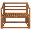 vidaXL Outdoor Mittelsofa Massivholz Akazie Natur