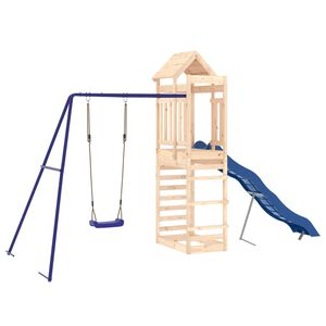 vidaXL Spielturm Massivholz Kiefer