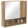 vidaXL Spiegelschrank Artisan-Eiche 59 x 17 x 55 cm Holzwerkstoff