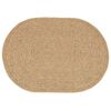 vidaXL Teppich ZIZUR Braun 200 x 140 cm Polypropylen