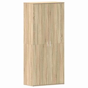 vidaXL Schuhschrank 80 x 39 x 178 cm Holzwerkstoff Sonoma-Eiche