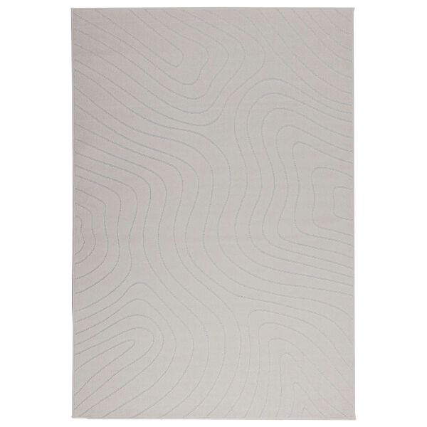 vidaXL Bereichsteppiche HUARTE Creme 200 x 140 cm Polyester