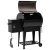 vidaXL Pelletgrill mit Ablage Schwarz 94 cm Eisen