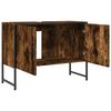 vidaXL Waschbeckenunterschrank R&auml;uchereiche 80x33x60 cm Holzwerkstoff