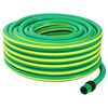 vidaXL Gartenschlauch 5-lagig Gr&uuml;n und Gelb 1 / 2'' 10 m PVC