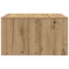 vidaXL Couchtisch mit Schubladen Artisan-Eiche 70,5x70x40 cm